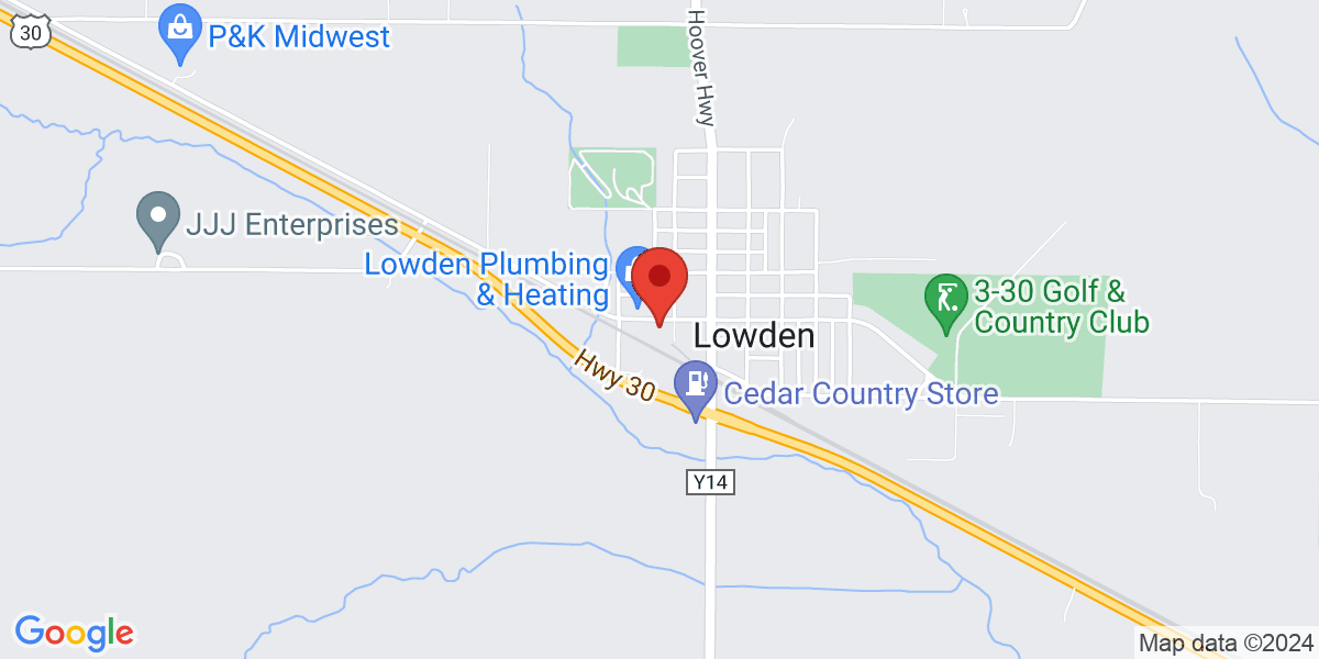 Map of Lowden Public Library